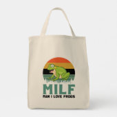 Liebe Frogs Tote Bag Tragetasche (Rückseite)