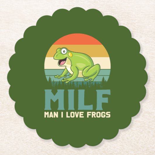 Liebe Frogs Untersetzer (Vorderseite)