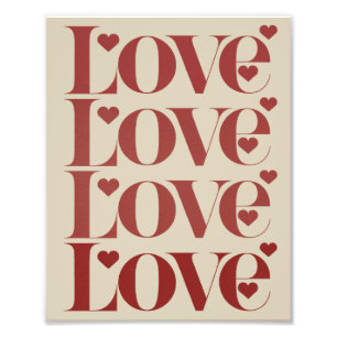 Liebe Frohen Valentinstag Valentine Paar  Fotodruck
