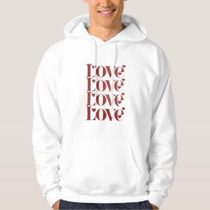 Liebe Frohen Valentinstag Valentine Paar Hoodie