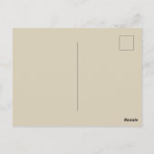 Liebe Frohes Valentinstag Valentinstag Postkarte (Rückseite)