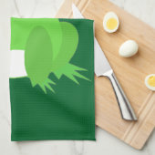 Liebe-Frosch Geschirrtuch (Viertel Falte)