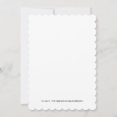 Liebe Frösche Flatgrüße Einladung (Rückseite)