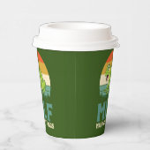 Liebe Frösche Papiergruppen Pappbecher (Rechts)