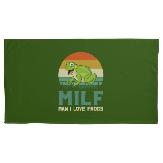 Liebe Frösche Pillowcases Kissenbezug (Vorderseite-Links)