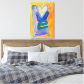 Liebe Frühstanzdrucke (Mittel) Leinwanddruck (Insitu (Schlafzimmer))