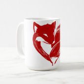 Liebe-Füchse - Tasse (Vorderseite Links)