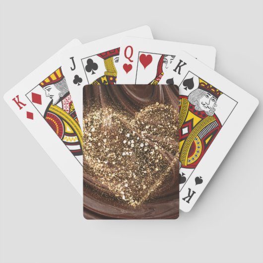 Liebe Fudge auf Spielkarten (Rückseite)
