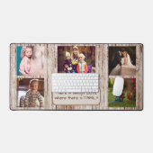 Liebe fünf Fotomodelle Holzkörner Schreibtischunterlage (Tastatur & Maus)