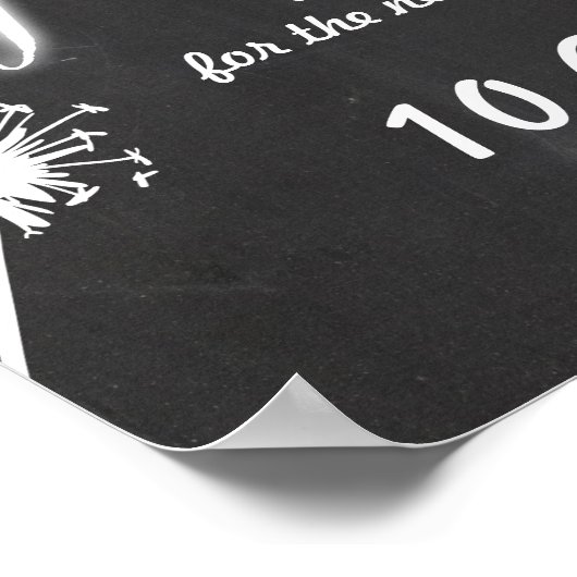 Liebe funkeln Hochzeitsschildkröte gelassen Poster (Ecke)