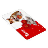 Liebe. Funny Hamster Mother's Day Gift Magnet (Rechte Seite)