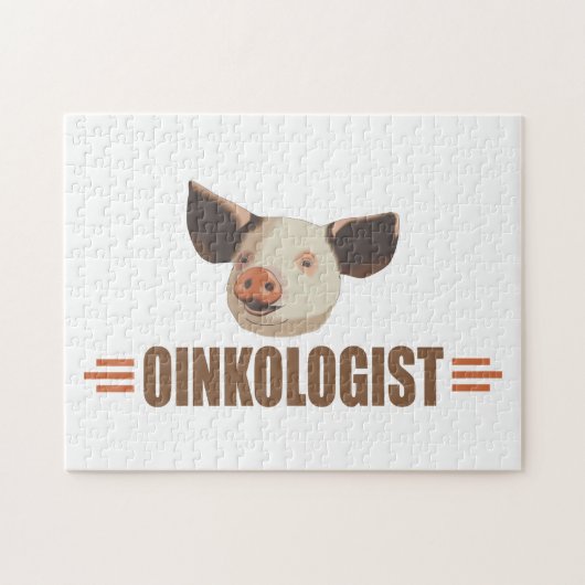 Liebe Funny I Schweine Puzzle (Horizontal)