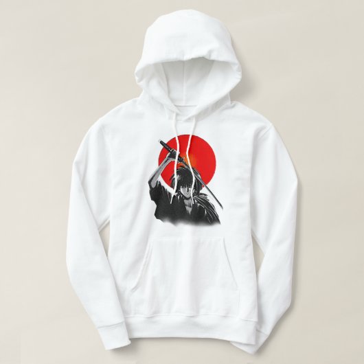 Liebe Funny Man Anime Samurai japanische Champloo Hoodie (Design vorne)