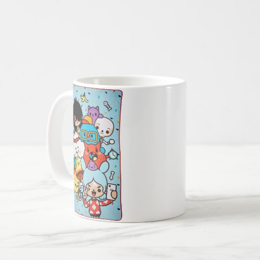 Liebe Funny Man Toca Child Boca Freundliche Niedli Kaffeetasse (Vorderseite Links)