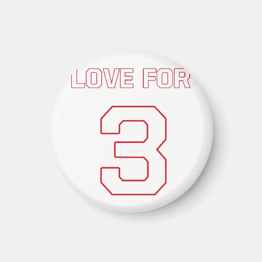 LIEBE FÜR 3 MAGNET (Vorne)