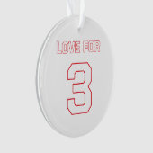 LIEBE FÜR 3 ORNAMENT (Vorderseite)