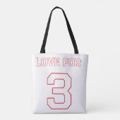 LIEBE FÜR 3 TASCHE (Rückseite)
