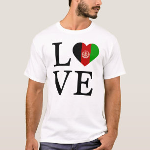 Liebe für Afghanistan T-Shirt