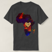 Liebe für Afrika T-Shirt (Design vorne)