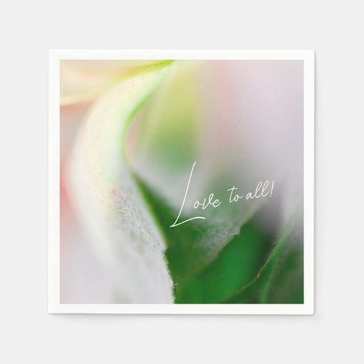 "Liebe für alle" Paper Napkin Serviette (Vorderseite)