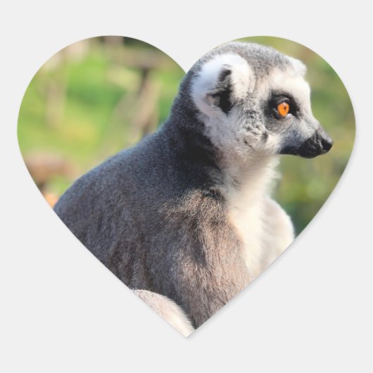 Liebe: Für Australien Herz-Aufkleber (Vorderseite)