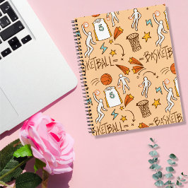 Liebe für Basketball-Notebook Notizblock