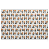 Liebe für Basketball Stoff (Yard (91,4 cm))