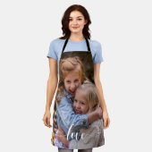 Liebe für benutzerdefinierte Fotovorlagen Schürze (Getragen)