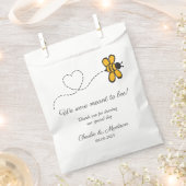 Liebe für benutzerdefinierten Text Geschenktütchen (Ausgeschnitten)