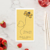 Liebe für benutzerdefinierten Text Serviette (Beispiel)