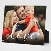 Liebe für benutzerdefiniertes Foto Fotoplatte (Seite)