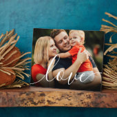 Liebe für benutzerdefiniertes Foto Fotoplatte (Seite)