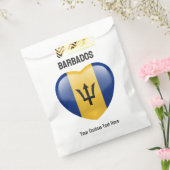 Liebe für benutzerdefiniertes Text-Barbados Geschenktütchen (Versiegelt)