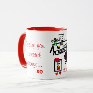 Liebe für besondere Veranstaltungen Tasse