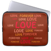 LIEBE FÜR BOYFRIEND, FREUND, HUSBAND, EHEFRAU GIFT LAPTOPSCHUTZHÜLLE (Vorderseite)