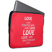 LIEBE FÜR BOYFRIEND, FREUND, HUSBAND, EHEFRAU GIFT LAPTOPSCHUTZHÜLLE (Vorne Rechts)