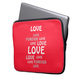 LIEBE FÜR BOYFRIEND, FREUND, HUSBAND, EHEFRAU GIFT LAPTOPSCHUTZHÜLLE