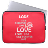 LIEBE FÜR BOYFRIEND, FREUND, HUSBAND, EHEFRAU GIFT LAPTOPSCHUTZHÜLLE (Vorderseite)