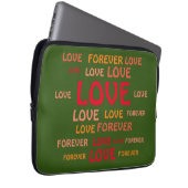 LIEBE FÜR BOYFRIEND, FREUND, HUSBAND, EHEFRAU GIFT LAPTOPSCHUTZHÜLLE (Vorne Rechts)