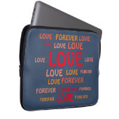 LIEBE FÜR BOYFRIEND, FREUND, HUSBAND, EHEFRAU GIFT LAPTOPSCHUTZHÜLLE (Vorne Rechts)