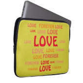 LIEBE FÜR BOYFRIEND, FREUND, HUSBAND, EHEFRAU GIFT LAPTOPSCHUTZHÜLLE (Vorne Rechts)