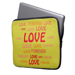 LIEBE FÜR BOYFRIEND, FREUND, HUSBAND, EHEFRAU GIFT LAPTOPSCHUTZHÜLLE