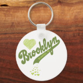Liebe für Brooklyn 2 Schlüsselanhänger (Vorderseite)
