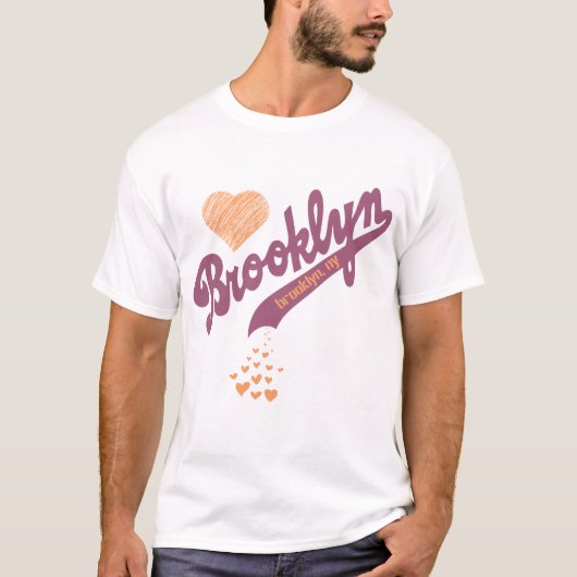 Liebe für Brooklyn-T - Shirt (Vorderseite)