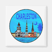Liebe für Charleston Magnet (Vorne)
