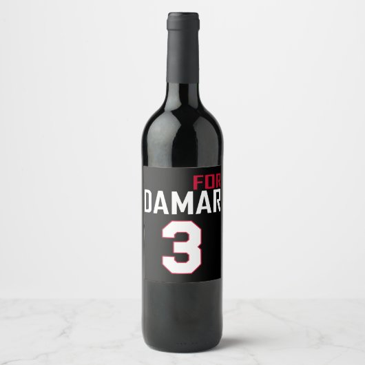 Liebe Für Damar 3 Farbe Weinetikett (Vorderseite)