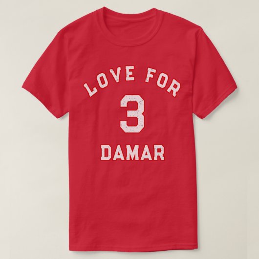 Liebe für Damar T-Shirt (Design vorne)