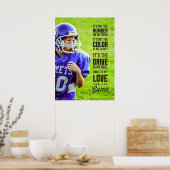 Liebe für das Game Poster mit Ihrem Foto (Küche)