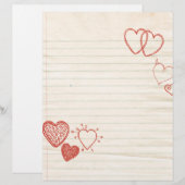 Liebe für den Doodle Notepad (Vorne/Hinten)