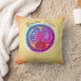 Liebe für den Frieden Kissen